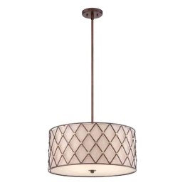 Lampa wisząca Brown Lattice K4