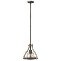 Lampa wisząca Middlefield drewno K1