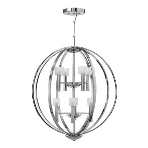 Lampa wisząca Mondo chrom K8