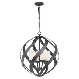 Lampa wisząca Blacksmith czarna K4