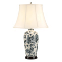 ceramiczna lampa blue traditional