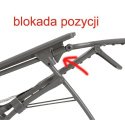 blokada pozycji leżaka