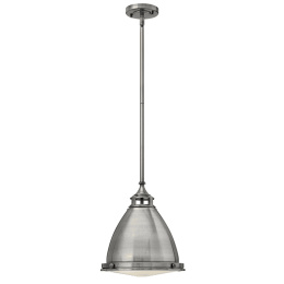 lampa srebrna wisząca amelia