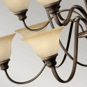 klosze otwarte lampy