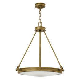 wisząca lampa collier